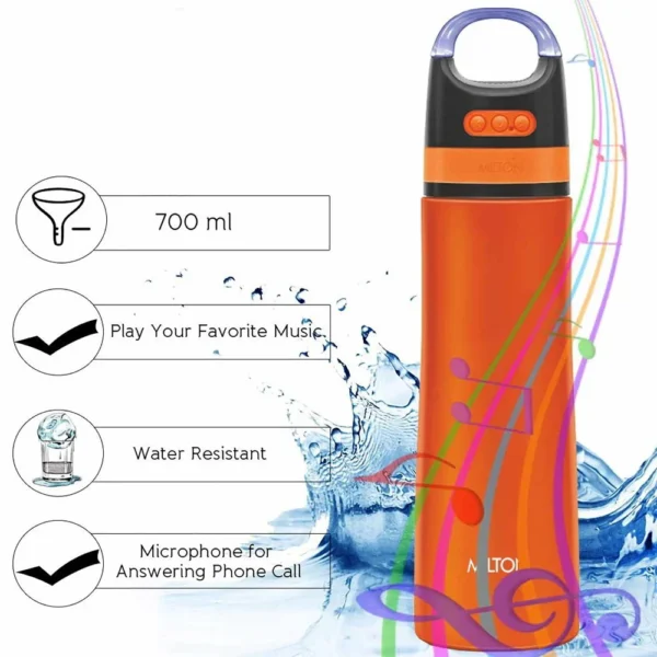 Milton Bluetooth Speaker Wireless Thermo steel Bottle