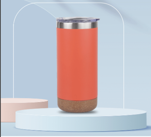 Stainless Steel Tumbler with Cork Base