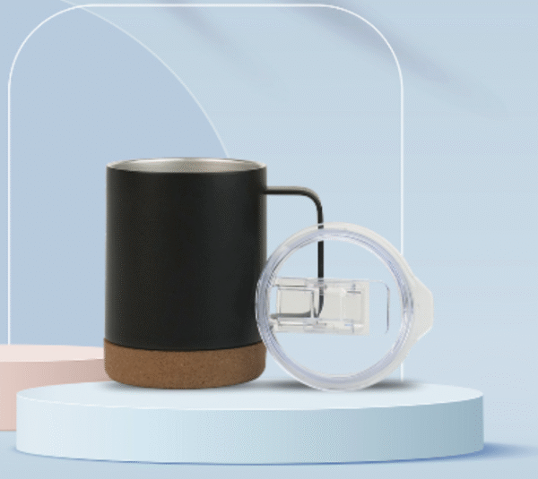 Stainless Steel Mug with Cork Base