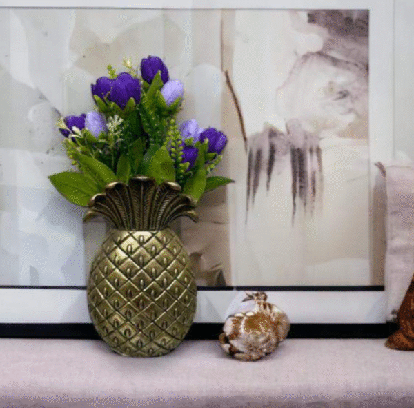 Pineapple Shape Brass Planter