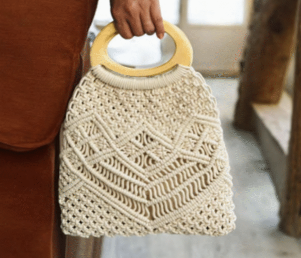 Knotted Macrame with Pine Vibe Handle