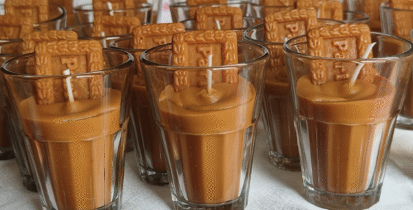 Scented Chai-Biscuit Candle