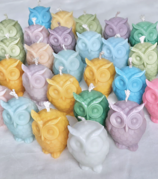 Scented Owl Candle