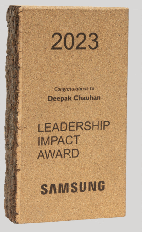 Cork Trophy – Rectangular Design