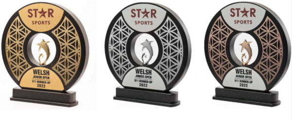 Star Round Trophy