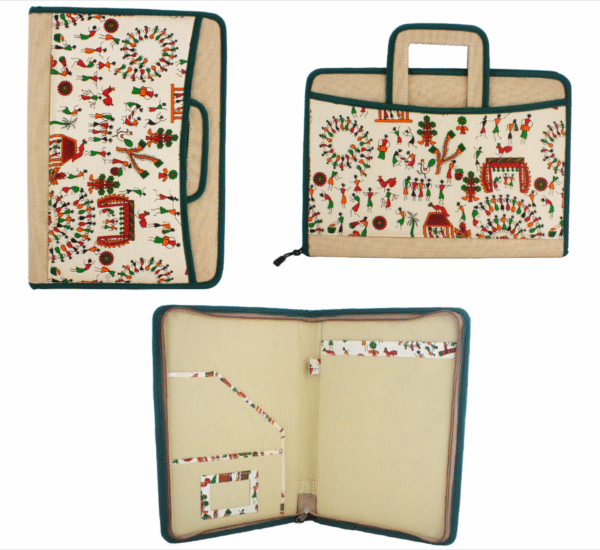 Jute File Folder